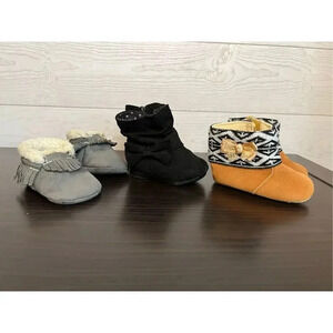 First Steps/Garanimals bundle baby girl shoes infant size 2